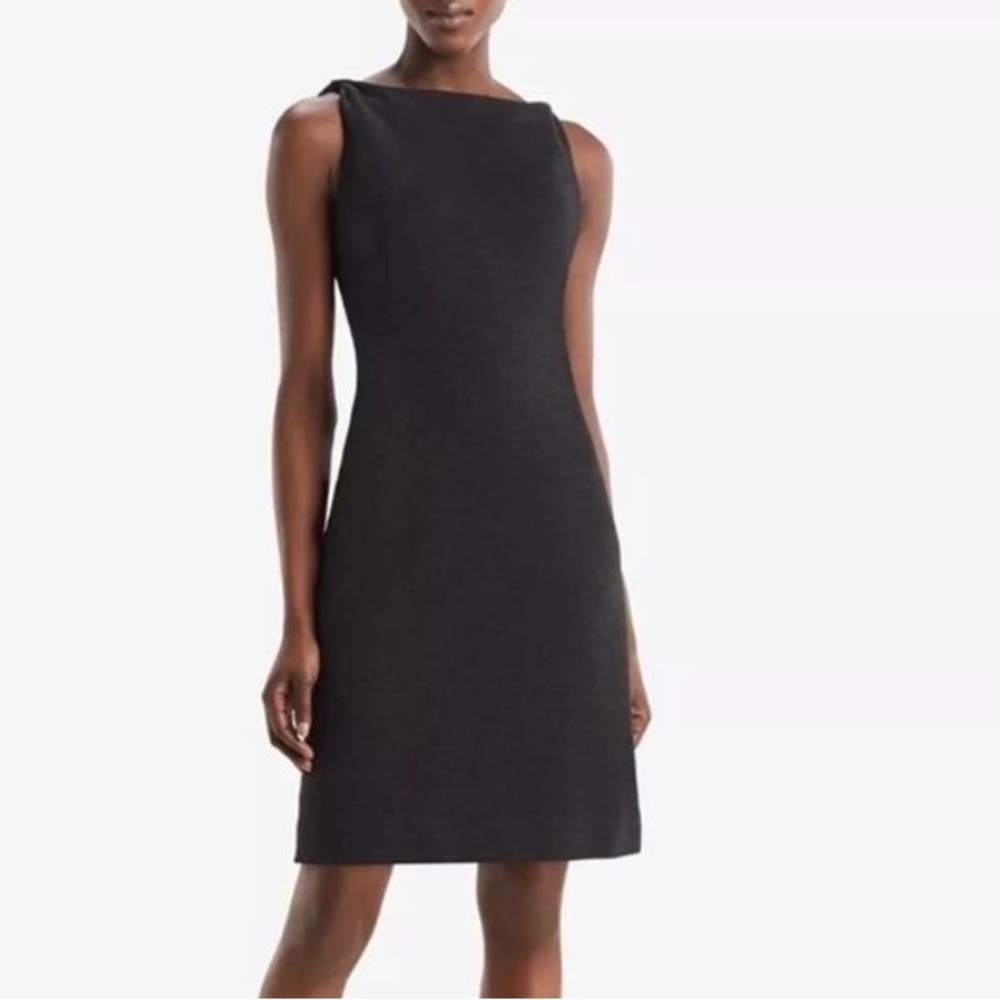 MM Lafleur Lydia Twist Strap Office Siren Sheath Dress Sz 12